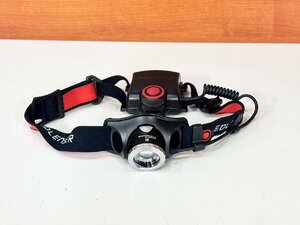 LEDLENSER[レッドレンザー]H7R.2 電池式ヘッドライト 250lm 専用電池付き 中古品