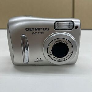 ☆540. OLYMPUS オリンパス FE-110 コンパクトデジタルカメラ 動作未確認 現状品