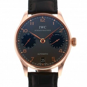 IWC ポルトギーゼ IW500125 グレー文字盤 中古 腕時計 メンズ