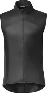 【新品】身体・お腹が冷えにくい　正規品 MAVIC Sirocco Vest　Lサイズ / BLACK