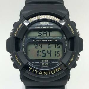 G-SHOCK ジーショック 【ITITXR3X5WAO】 CASIO カシオ 腕時計 GS-100EC-1T Eric Crapton GIEZ エリック・クラプトン ブラック チタンケース