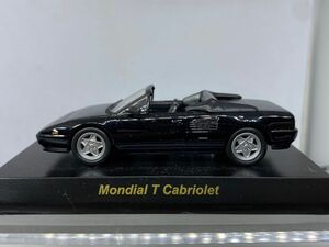 京商 KYOSHO 1/64 FERRARI MONDIAL T CABRIOLET フェラーリ モンディアル カブリオレ 黒