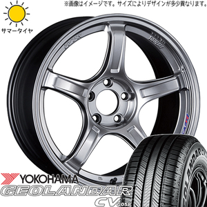 235/60R18 サマータイヤホイールセット クラウンスポーツ etc (YOKOHAMA GEOLANDAR G058 & SSR GTX03 5穴 114.3)