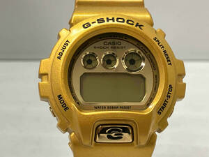 ジャンク 【1円スタート】【電池切れ】CASIO カシオ G-SHOCK DW-6900GD クォーツ 腕時計(ゆ20-04-08)