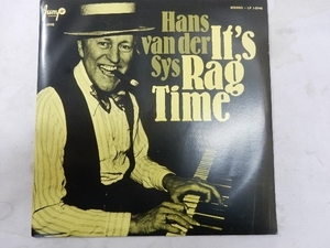 希少！！ ドイツ盤【 Jump records／ Hans Van der sys　It