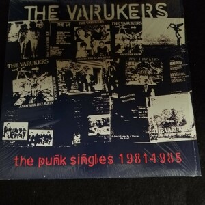 C12 中古LP 中古レコード　THE VARUKERS the punk singles 1981-1985 イタリア盤　GET050 UKパンク　シュリンク有り