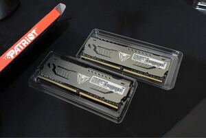 PCメモリ DDR4 Patriot 3200MHz 16GB【8GB x 2枚】【管理番号2】 デスクトップ用