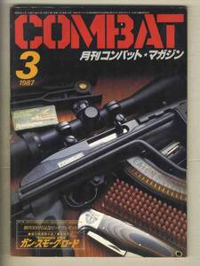 【e0466】87.3 月刊コンバット・マガジン COMBAT／EATON25/22、SIG/SAUER P226、...