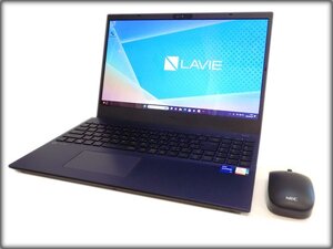 美品 NEC LAVIE N15 N1570/FKL (PC-N1570FKL) 15.6インチ ノートPC Corei7-1255U/16GB/SSD512GB/Win11 マウス バッテリー良好