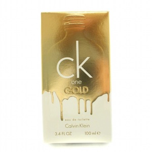 未使用品 カルバンクライン CALVIN KLEIN CK ONE GOLD シーケーワン ゴールド オードトワレ スプレイ 香水 フレグランス 100ml