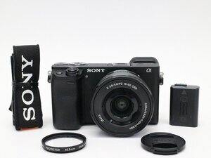 ●○【良品・総シャッター数2200回以下】SONY α6400 ILCE-6400 パワーズームレンズキット ミラーレス 一眼カメラ ソニー○●028493001○●