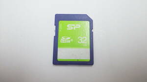 SP　SDHCメモリーカード　32GB　中古動作品