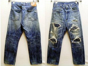 ◇即決[W31]LVC 33501-0010 レインフォースドカスタム 旧日本製 501XX ビンテージ復刻 LEVI’S VINTAGE CLOTHING デニム パンツ■2846