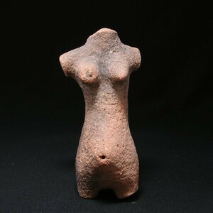 慶應◆古代土器コレクター放出品 縄文時代中期 妊婦の土偶 縄文のビーナス 発掘出土品