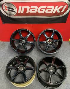 【希少！】YOKOHAMA ヨコハマ AVS モデル6 MODEL6 18インチ 9J+40/8J+45PCD114.3 5H 5穴 4本セット スープラ　FD3S 