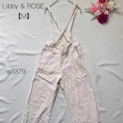 リビーアンドローズ【Ｍ】Libby&Rose デニムサロペット　オールシーズン