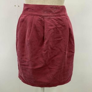 Heather S ヘザー スカート ミニスカート スカート 無地 Skirt Mini Skirt Short Skirt えんじ / ワインレッド / 10021966