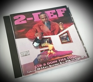 (CD) 2-Def － Str-8 Doin Tha Fool / OG盤 / G-rap / G-luv / Gangsta / Gラップ / ギャングスタ / HIPHOP / ウェッサイ / ヒップホップ