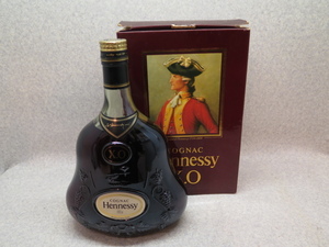 ★☆【古酒】Hennesy XO COGNAC ヘネシーXO 金キャップ グリーンボトル コニャック ブランデー 1000ml 40% ブランデー 箱あり ot☆★