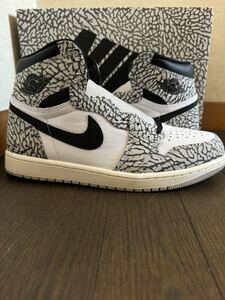 【新品】Nike Air Jordan 1 High OG White Cement / US9.5 / 27.5cm