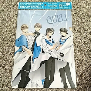 【即決】★TSUKIPRO ツキプロ オリジナルB5ノート ☆QUELL 1種／イオン限定 サントリー 未使用 未開封 非売品