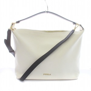 フルラ FURLA BABMYEO SOPHIE M HOBO ソフィー ハンドバッグ ショルダーバッグ 2WAY レザー 白 ホワイト 黒 ブラック