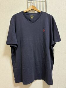 ［POLO RALPH LAUREN］ラルフローレン 半袖Tシャツ ネイビー　L 0240614-227