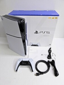 059Z499★【中古/動作品】 PlayStation5 PS5 本体 CFI-2000 【コントローラー・ケーブル付属】 ⑧ 新型 軽量化版