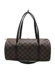 LOUIS VUITTON ショルダーバッグ PVC ブラウン N41210 SD0054 パピヨン ダミエ