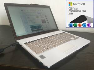 G彡 LIFEBOOK Floral Kiss CH75/R Core i5-4200U 1.6GHz/4G/500GB/DVD/13.3型1,920×1,080/Win11+2021