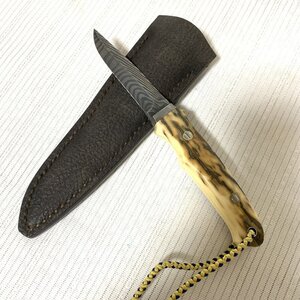 1円～ 決算処分 珍品 激レア 福田正孝 M.FUKUDA シースナイフ ハンドメイド カスタムナイフ コレクター マニア 必見品 IW411CKLP04FKD_D