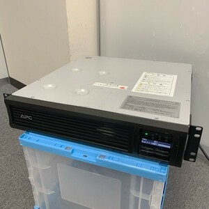 @S1475 現状品 保証無し 2U ラック型 高機能無停電電源装置 APC Smart-UPS1500(SMT1500RMJ2U) バッテリー交換期日May(5月)-2023