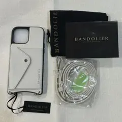 BANDOLIERドナーサイドスロット ホワイト iPhone13 ProMax