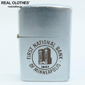 ZIPPO/ジッポー ビンテージ FIRST NATIONAL BANK PAT.2517191 1953年後期～1954年前期 /UPK