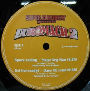 $ MEGA NRG MAN / SPACE RACING (VEJT-89055) EUROMACH 2 GO! GET READY! * LADY MARMALADE * SARA / I