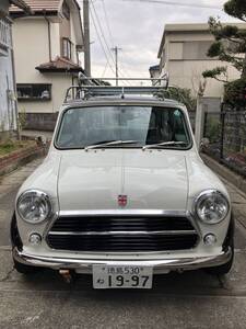 エアコン完備の車中泊仕様！ローバーミニ 