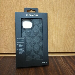 新品　 COACH iPhone15 ケース 正規店購入