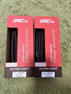 IRC ASPIRE PRO 700X25C タイヤ クリンチャー 2本セット