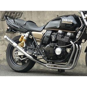 プリティー製 XJR400 ４ＨＭ 流 タイプ２ 4-2-1 マフラー メッキ