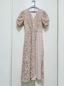 ●lilybrown●カシュクールレースワンピースリリーブラウン結婚式パーティ姉妹店snidel FURFURファーファー