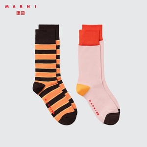 即決 ヒートテック マルニ 23-25cm◆ ヒートテックソックス（2足組） 靴下 ◆ユニクロ MARNI