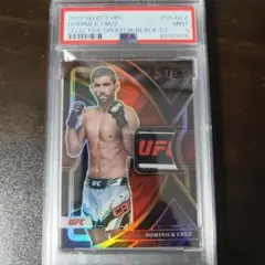 UFC　ドミニク・クルーズ　ブラックプリズム　メモラビリアカード　psa9