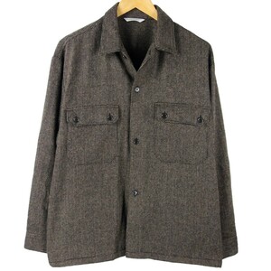 ■JOURNAL STANDARD ジャーナルスタンダード / ベイクルーズ / メンズ / カシミア混 ウールジャケット size S / ブラウン / ライトアウター