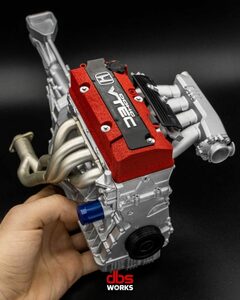 ホンダ　S2000　AP1‐AP2　1/4 F シリーズ (F20C/F22C1) REDスケール　レプリカエンジン - 組み立て済み - レッド