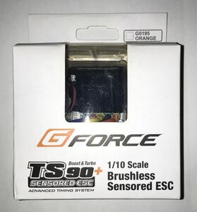 G-FORCE TS90 Plus ブラシレスモーター用ESC ブラック 未使用新品 (検 yokomo ヨコモ Overdose オーバードーズ YD MC GALM 田宮 tamiya)