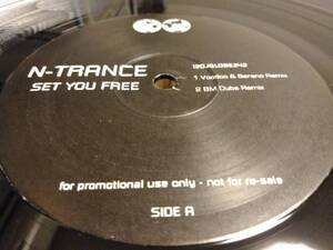 ■N-TRANCE / SET YOU FREE プロモ アナログ