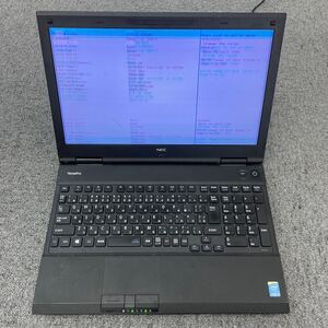 ジャンク品 NEC VersaPro VK26TX‐N Core i5-4210M／メモリ4GB／HDDなし／DVD／現状渡し(管理112117)