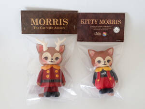 石ノ森章太郎 サイボーグ009 ver. MORRIS ・ KITTY MORRIS 2体セット 未開封品 ひなたかほり モリス ソフビ