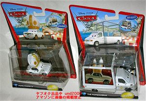 マテル カーズ2 デラックス 1/55 Pope Pinion IV ポープ ピニオン 4世 The Popemobile ポープモービル キャラクターカー Deluxe Cars 教皇