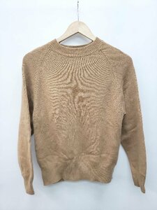 ◇ BEAUTY&YOUTH UNITED ARROWS WOOL＆CASHMERE 長袖 ニット セーター キャメル系 レディース P